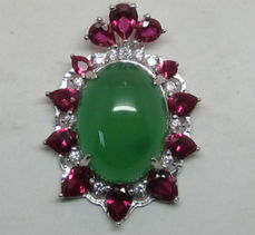 925銀鑲玉髓首飾 玖鉆珠寶引領(lǐng)2015年行業(yè)風(fēng)尚